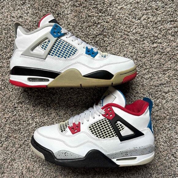 Nike Air Jordan 4 What The  Size 5 Youth (Size 6.5 Women's) - Picture 1 of 7